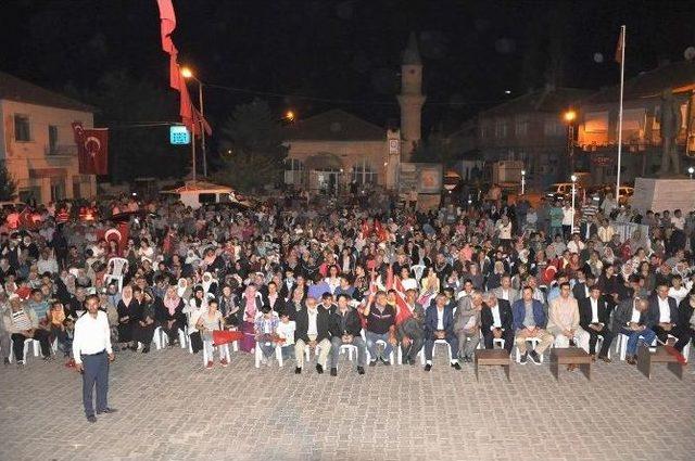 Gemerek’te Mehteranlı Demokrasi Yürüyüşü