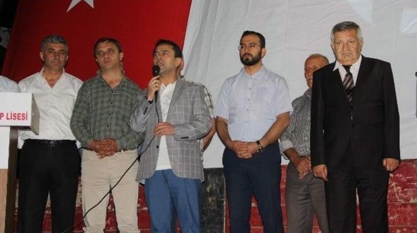 Vali Aktaş, Derinkuyu’da Halka Hitap Etti