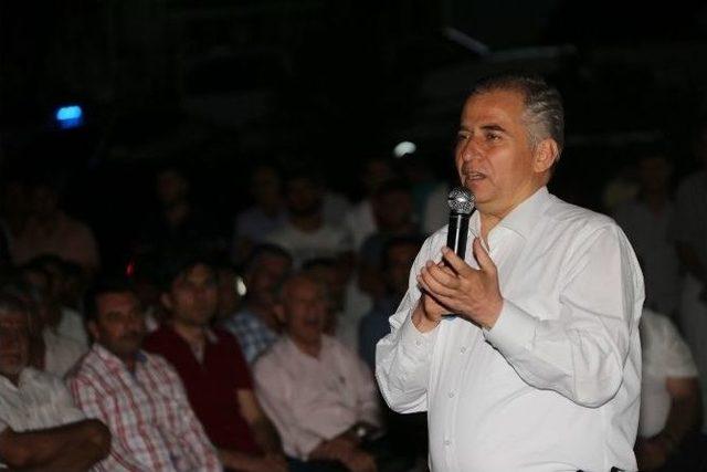 Başkan Zolan, Honaz Halkıyla Demokrasi Nöbetinde