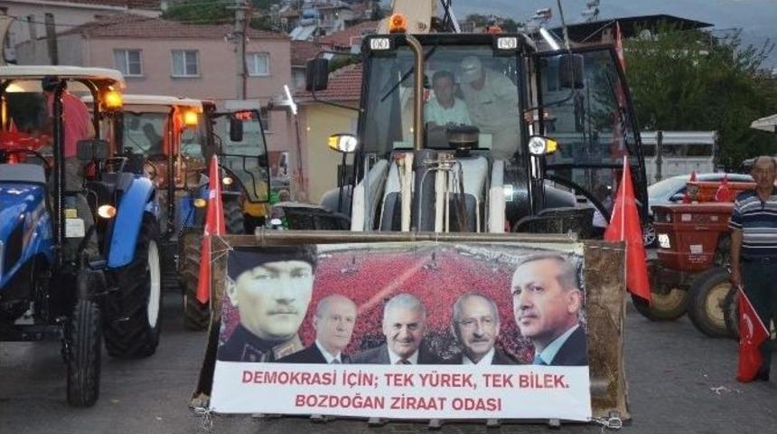 Bozdoğanlı &Ccedil;ift&ccedil;ilerden Fet&ouml; Protestosu