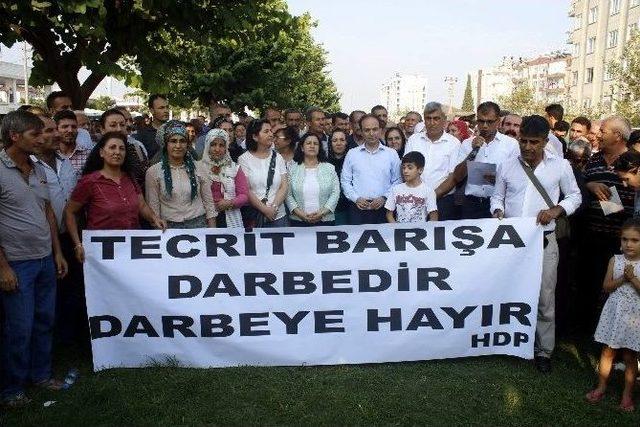 Hdp Şanlıurfa Milletvekili Osman Baydemir: