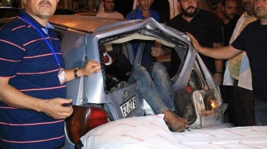 &Ccedil;arptığı Otomobilin Bagajına Girdi