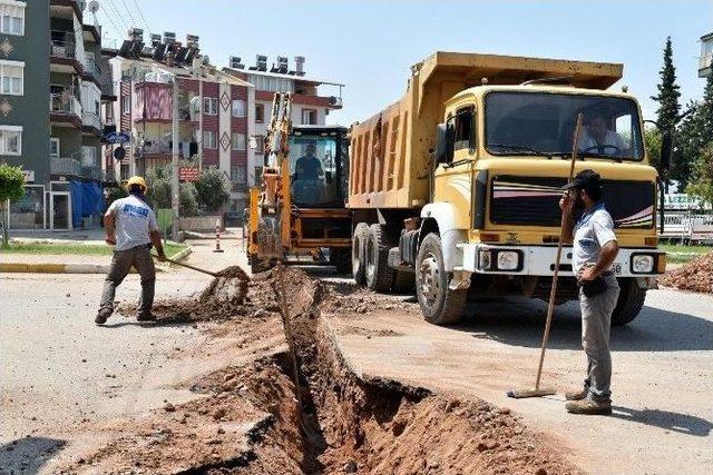 Kepez’de, Gülveren Ve Yeşilyurt Mahallesine Doğalgaz