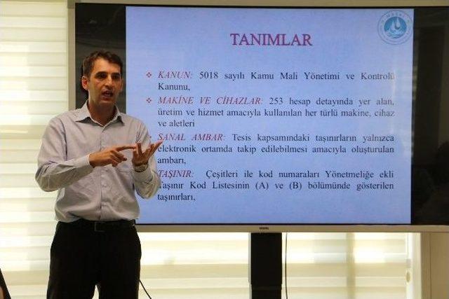 Maski Personeline ‘taşınır Mal Yönetimi’ Semineri Verildi