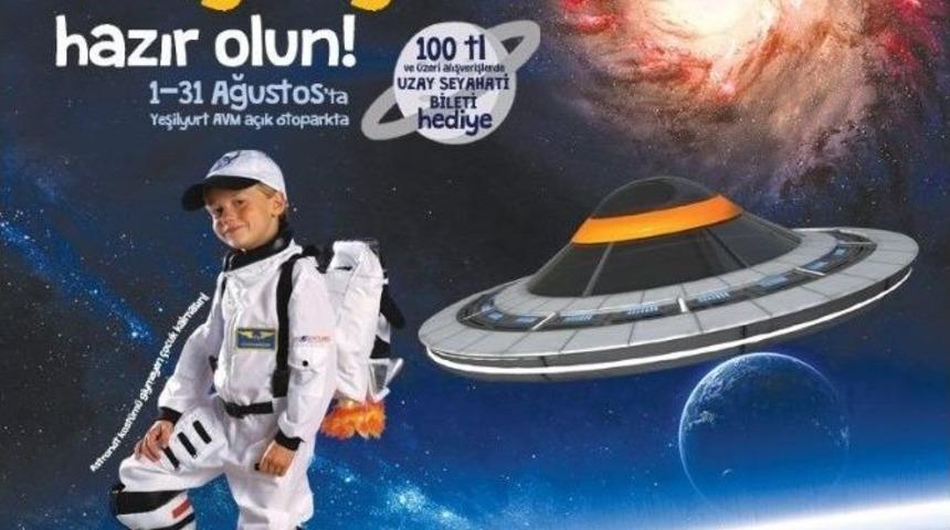 Yeşilyurt Avm&rsquo;de Ufo Heyecanı