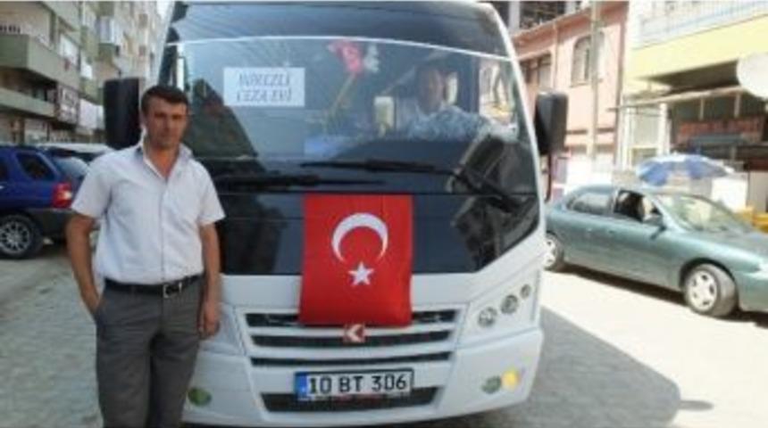 Burhaniye&rsquo;den Havran&rsquo;a G&uuml;nl&uuml;k 27 Minib&uuml;s Seferi