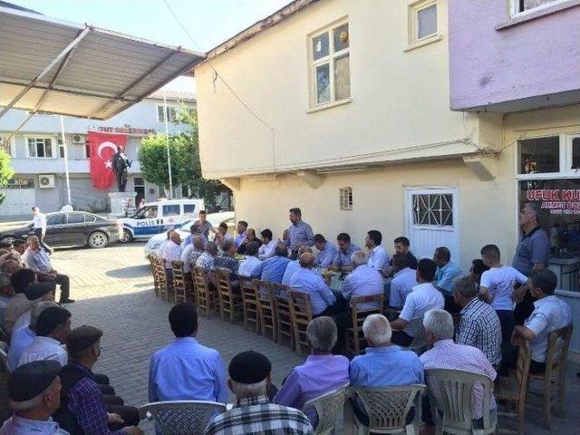 Tbmm Başkan Vekili Aydın’dan, Tut İlçesine Ziyaret