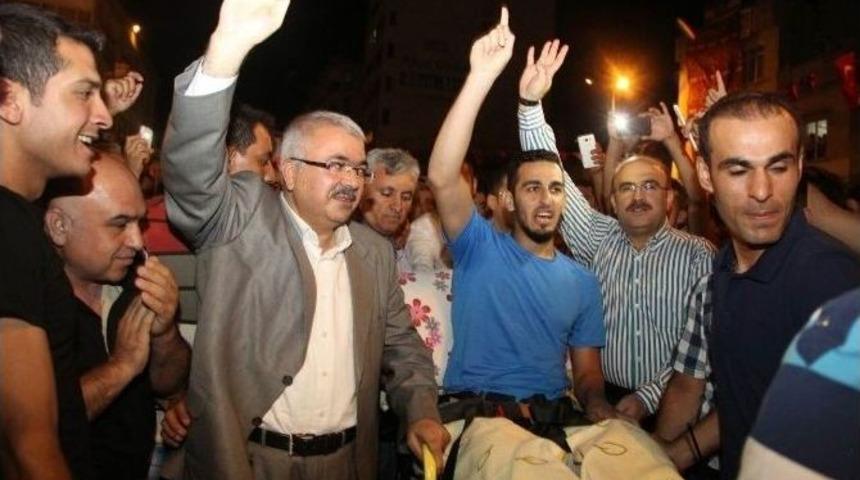 Sedye İle Demokrasi N&ouml;betine Katıldı