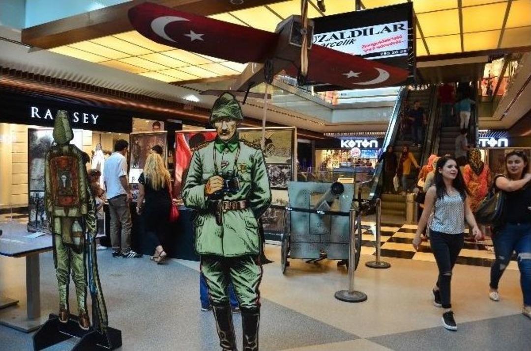 &Ccedil;anakkale Ruhunu Yansıtan Sergiye Yoğun İlgi