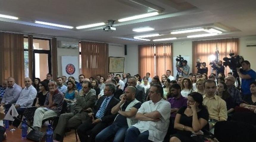 G&uuml;rcistan&rsquo;da Fet&ouml; Ter&ouml;r &Ouml;rg&uuml;t&uuml;yle İlgili Bilgilendirme Toplantısı