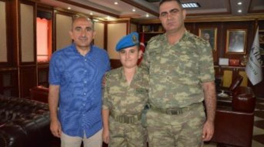 İl Jandarma Komutanından Belediye Başkanına Jest