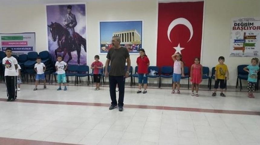 Didim’de Yaz Okullarındaki Eğitimler Sürüyor