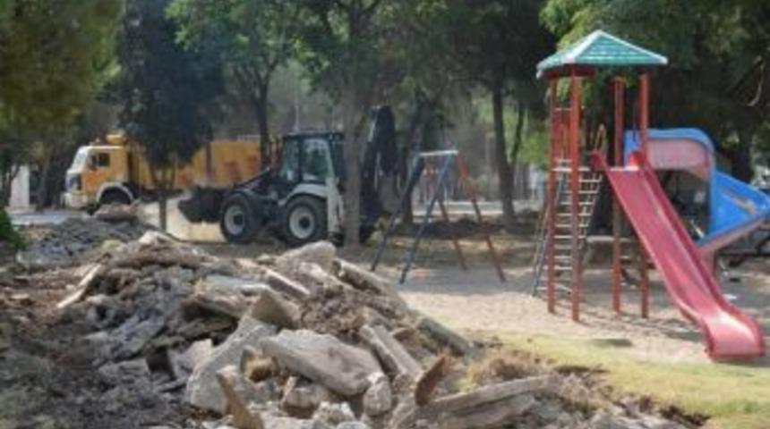 Kuş&ccedil;ular Parkı Yenileniyor