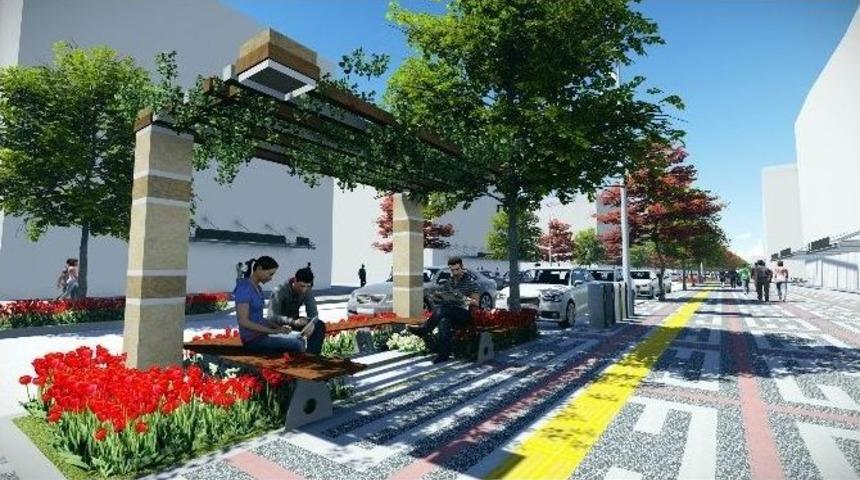 Salihli&rsquo;nin Caddelerine Estetik Dokunuş