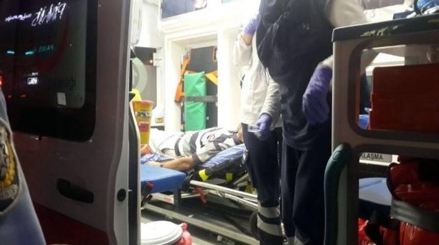 Elektrikli Bisikletten D&uuml;şen Kişi Yaralandı