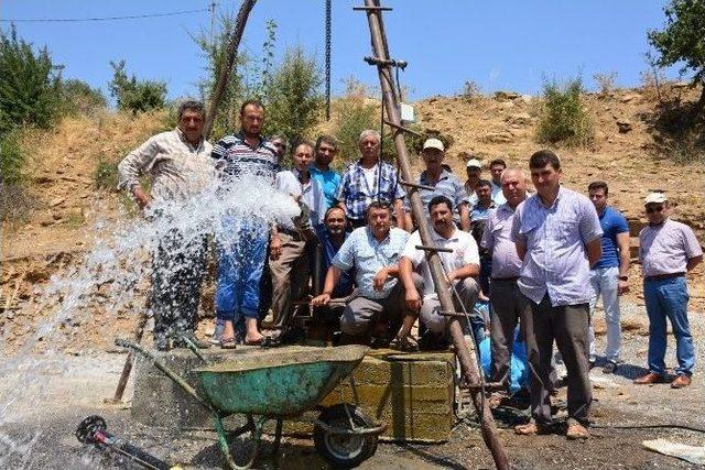 Çarıkballı Mahallesine Yeni Sondaj Kuyusu