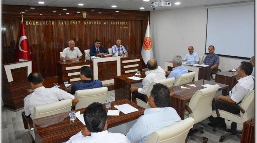 İl Genel Meclisi Ağustos Ayı &Ccedil;alışmalarına Başladı