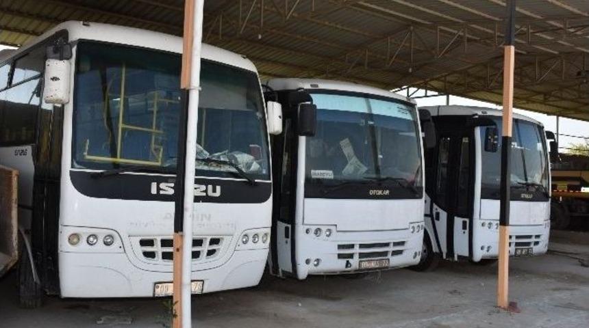 B&uuml;y&uuml;kşehire Verilen 3 Otob&uuml;s Nazilli Belediyesi&rsquo;ne Devredildi