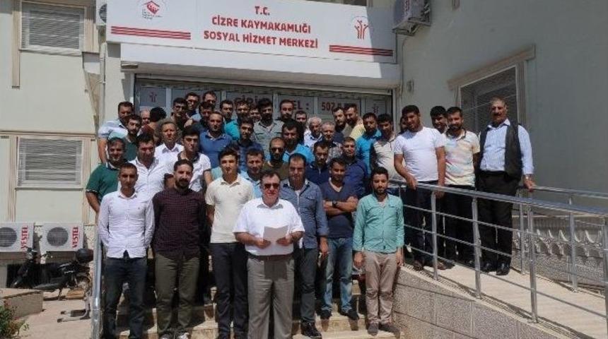Şırnak Aile Ve Sosyal Politikalar M&uuml;d&uuml;rl&uuml;ğ&uuml;&rsquo;nden Anlamlı Destek