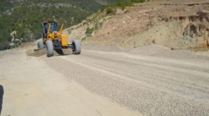 Kapullu-beşbinevler Yolu Yenileniyor