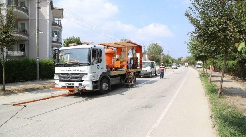 Sapanca&rsquo;da Yollar Asfaltlandı