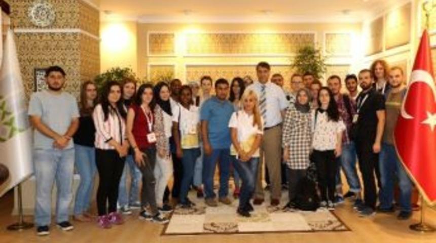 Elçilerden Rektör Polat’a Ziyaret