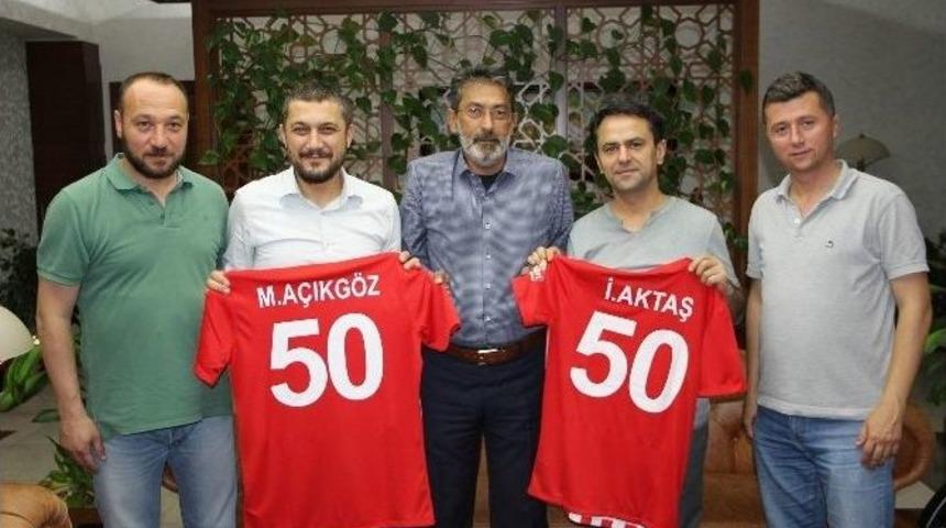 Nevşehirspor&rsquo;dan Vali Aktaş&rsquo;a Ziyaret