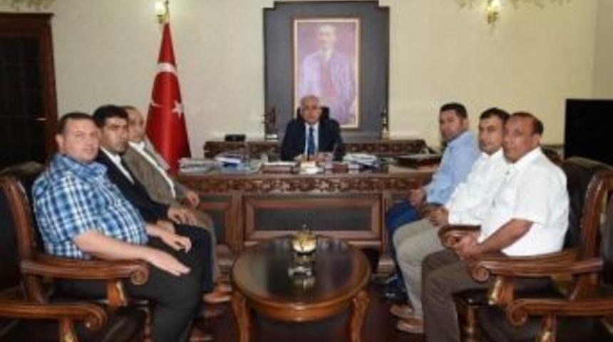 Vali Tuna Şutso Meclis &Uuml;yelerini Kabul Etti