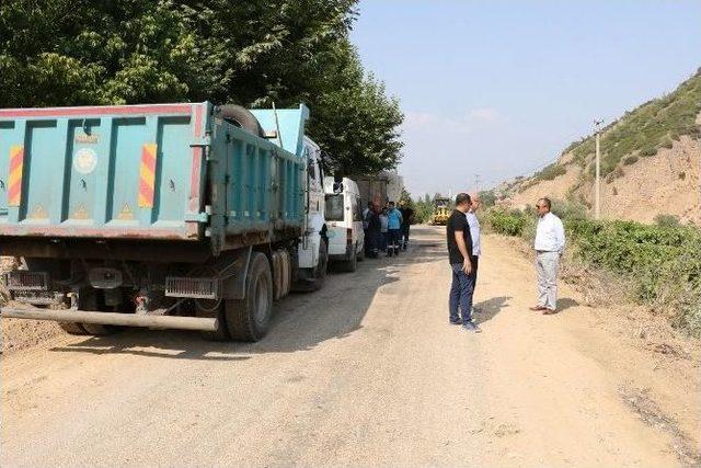 Alaşehir’de Asfalt Seferberliği