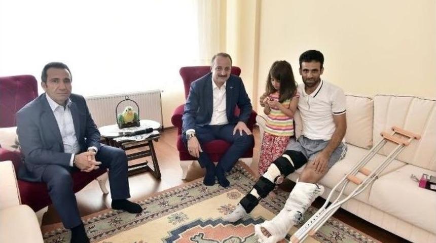 Mamak&rsquo;ın Kahraman Gazilerine Başkan Akg&uuml;l&rsquo;den Ziyaret