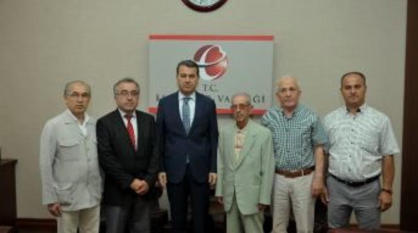 G&uuml;rleyik K&ouml;y&uuml; Derneği&rsquo;nden Vali &Ccedil;elik&rsquo;e &ldquo;hayırlı Olsun&rdquo; Ziyareti