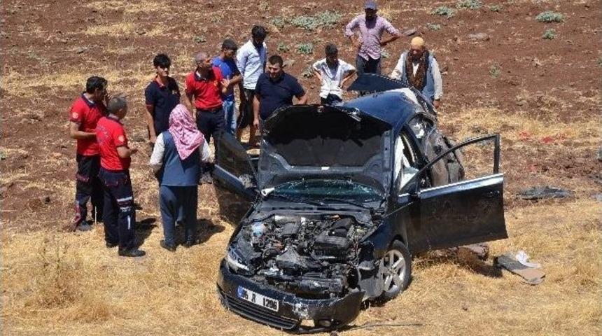 Otomobil Şarampole U&ccedil;tu: 3 Yaralı