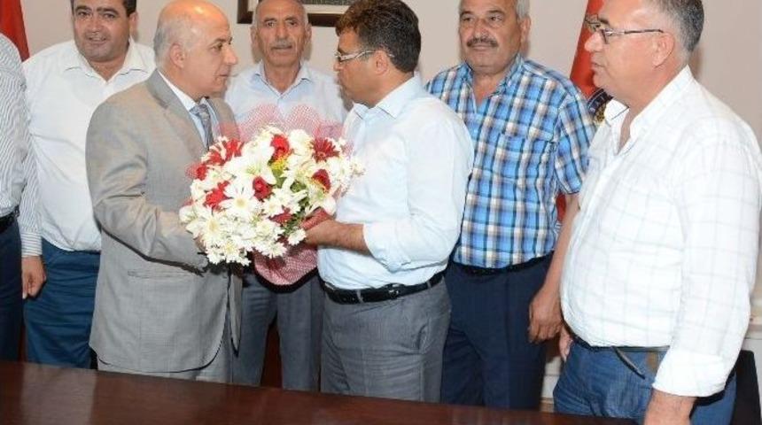 Tarım Platformu &Uuml;yelerinden Emniyet M&uuml;d&uuml;r&uuml; Aslan&rsquo;a Ziyaret