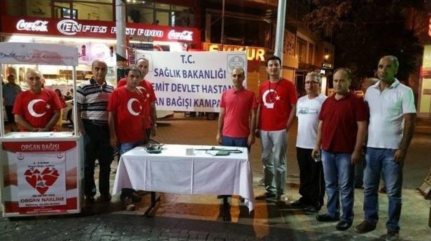 Demokrasi N&ouml;betinde Organ Bağışıt