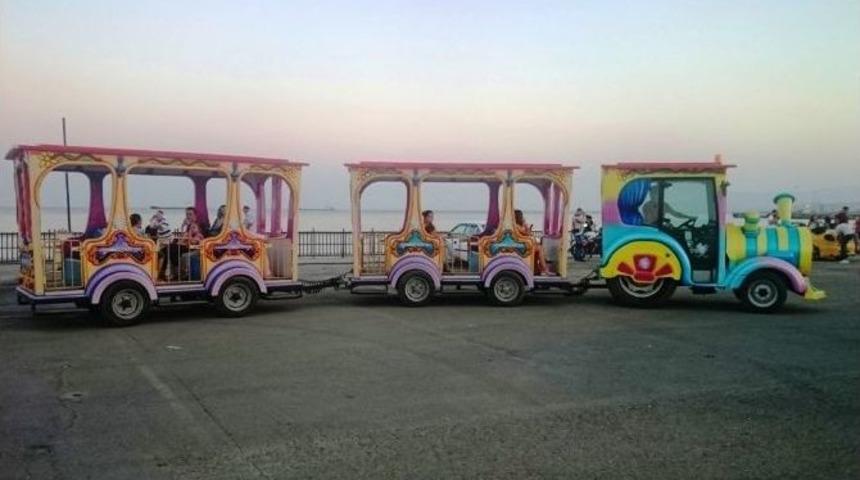 S&uuml;leymanpaşa &Ccedil;ocuk Kul&uuml;b&uuml; &Uuml;yelerine &Ouml;zel Eğlence Treni Hizmete Başladı