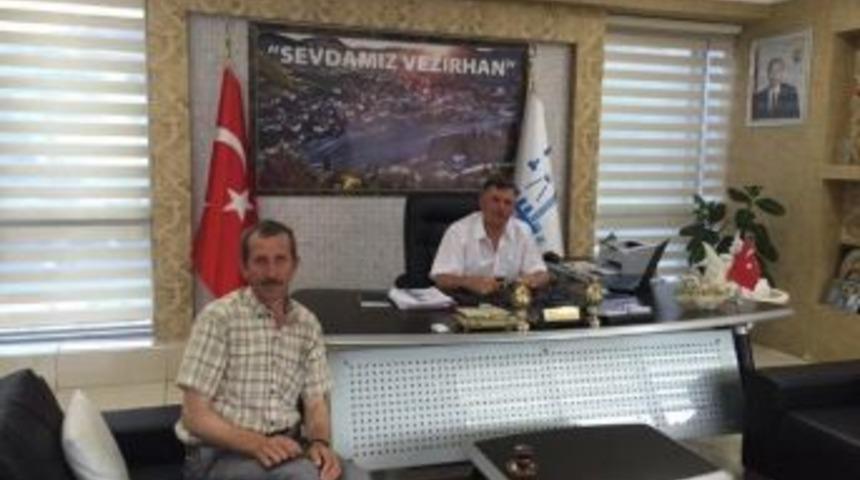 Vezirhanlı Din G&ouml;revlisinden Başkan Duymuş&rsquo;a Veda Ziyareti
