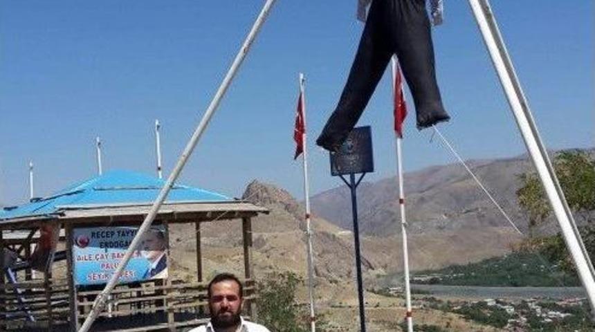 Erdoğan Parkı&rsquo;nda G&uuml;len&rsquo;e Dar Ağacı Kuruldu