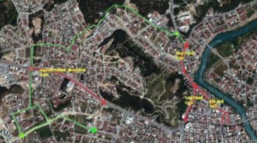 Manavgat&rsquo;ta Hasan Fehmi Boztepe Ve Hastane Caddesi Trafiğe Kapatılıyor