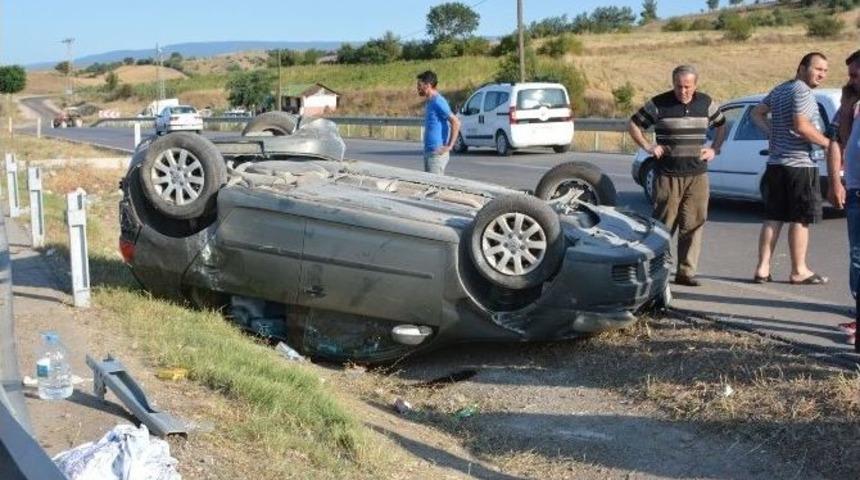 Erbaa&rsquo;da Kaza: 3 Yaralı