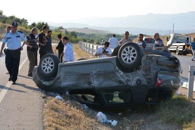 Erbaa’da Kaza: 3 Yaralı