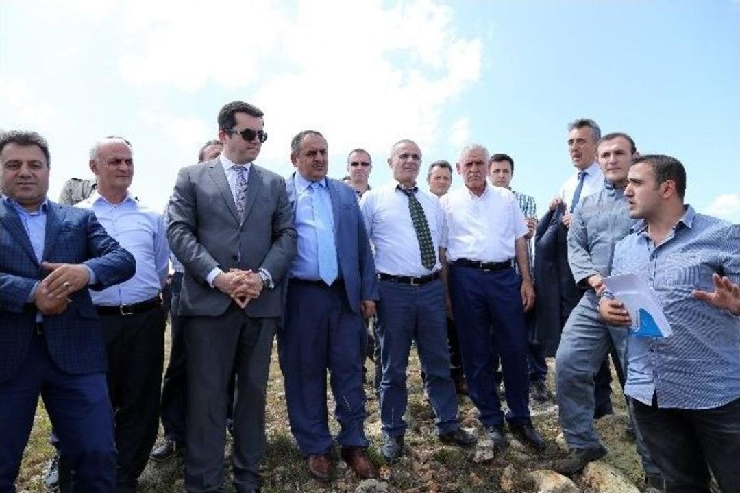 Vali Memiş S&uuml;leymaniye&rsquo;de İncelemelerde Bulundu