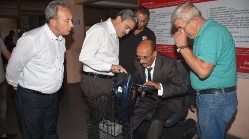 Nazilli&rsquo;de 19. &Uuml;&ccedil; Tekerlekli Ak&uuml;l&uuml; Motosiklet Yerine Ulaştı