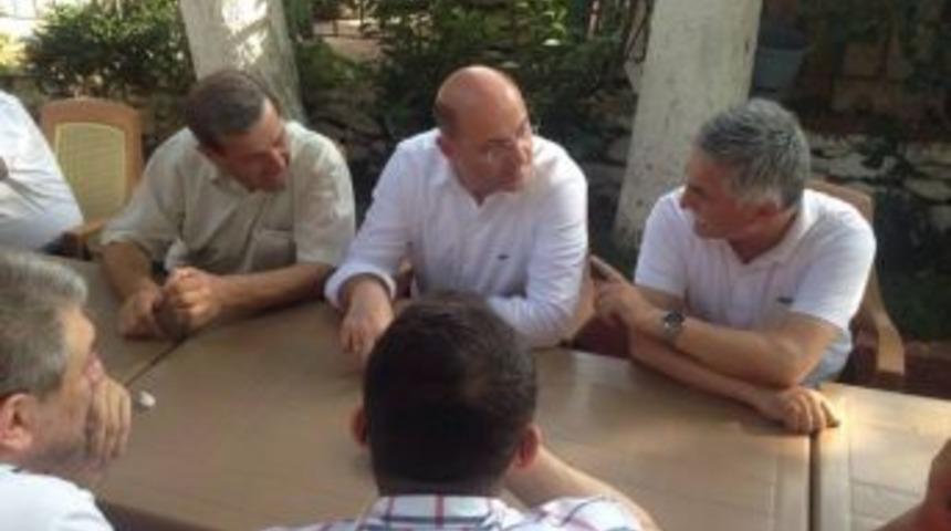 Başkan Ali &Ccedil;etinbaş&rsquo;tan Taziye Ziyareti