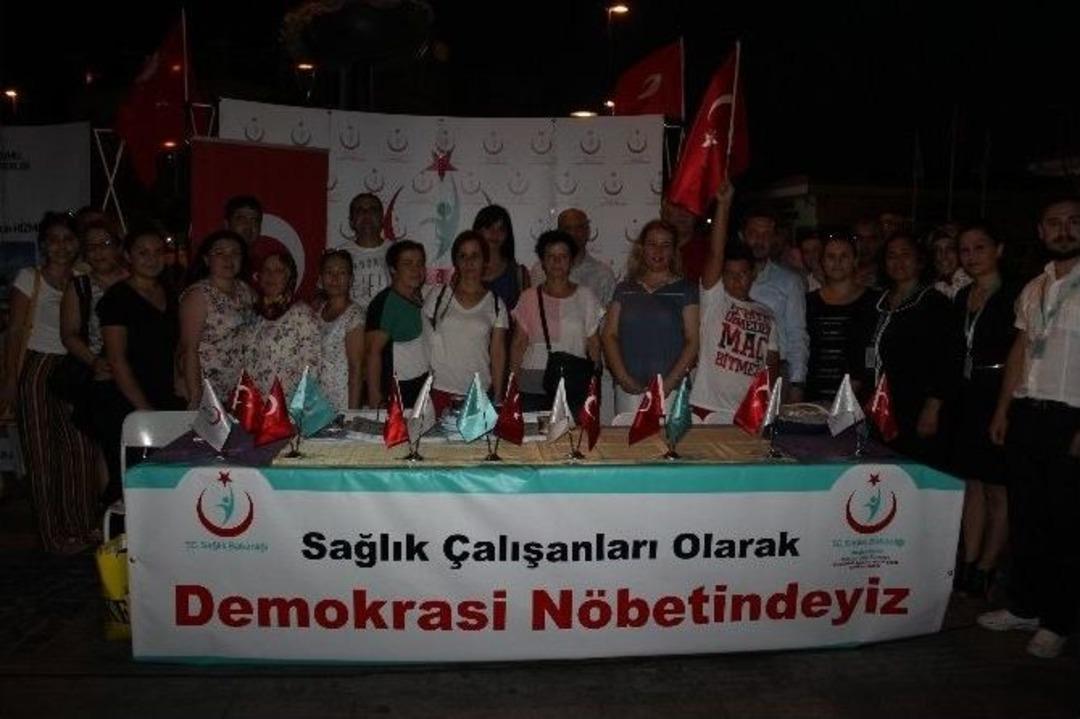 &Ccedil;anakkale&rsquo;de Demokrasi N&ouml;beti Devam Ediyor