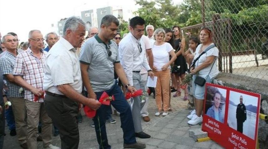 Marmaris&rsquo;te Demokrasi Şehitleri Anıldı