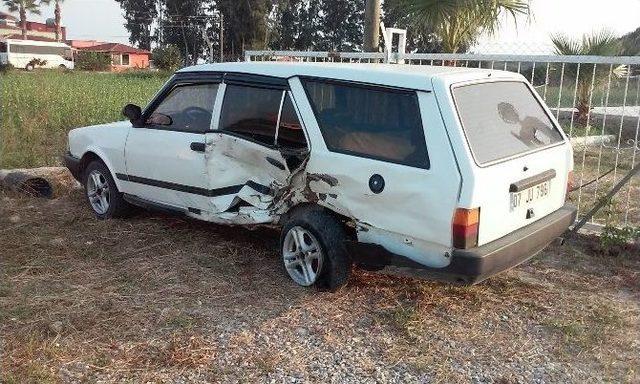 Manavgat’ta Trafik Kazası: 1 Yaralı