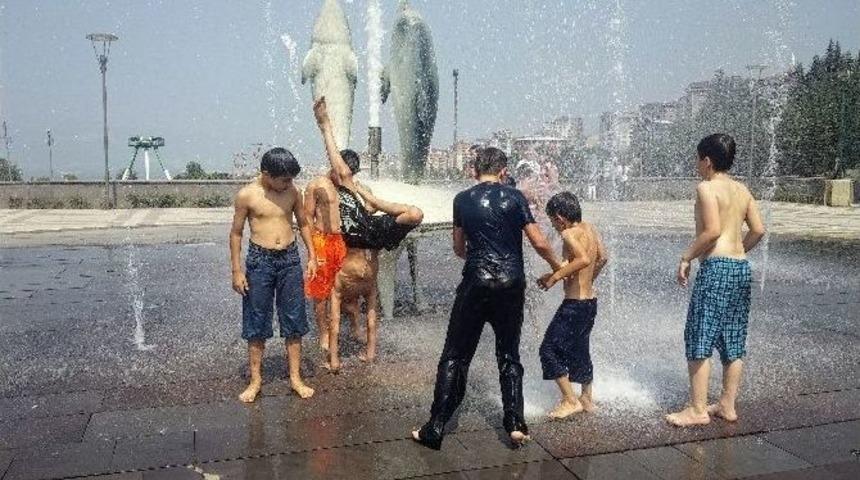 Aşırı Sıcaklara Fıskiyeli Serinlik