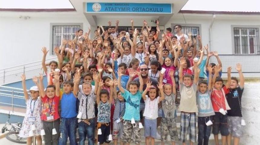 Karacasu&rsquo;da &Ccedil;ocuklar Yaz Kampında &Ouml;ğreniyor
