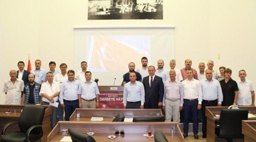 Biga Belediye Meclisinden Darbe Girişimine Karşı Ortak Tepki