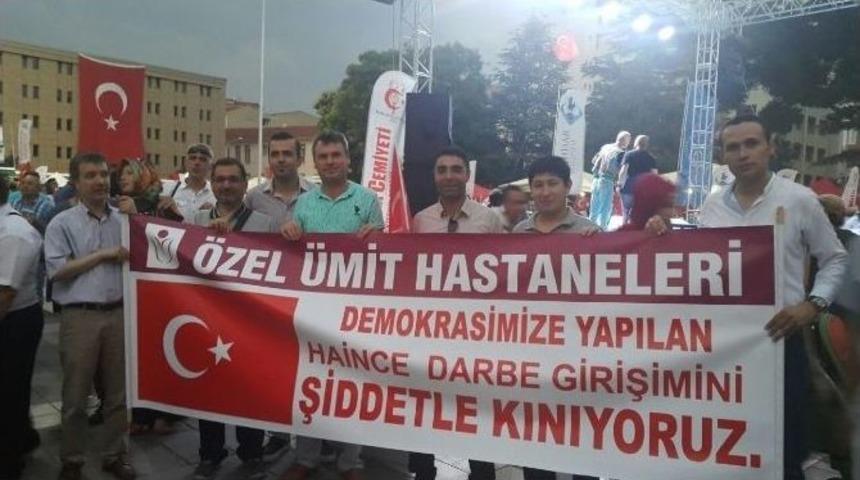 &Ouml;zel &Uuml;mit Hastanesi&rsquo;nden Demokrasi N&ouml;beti